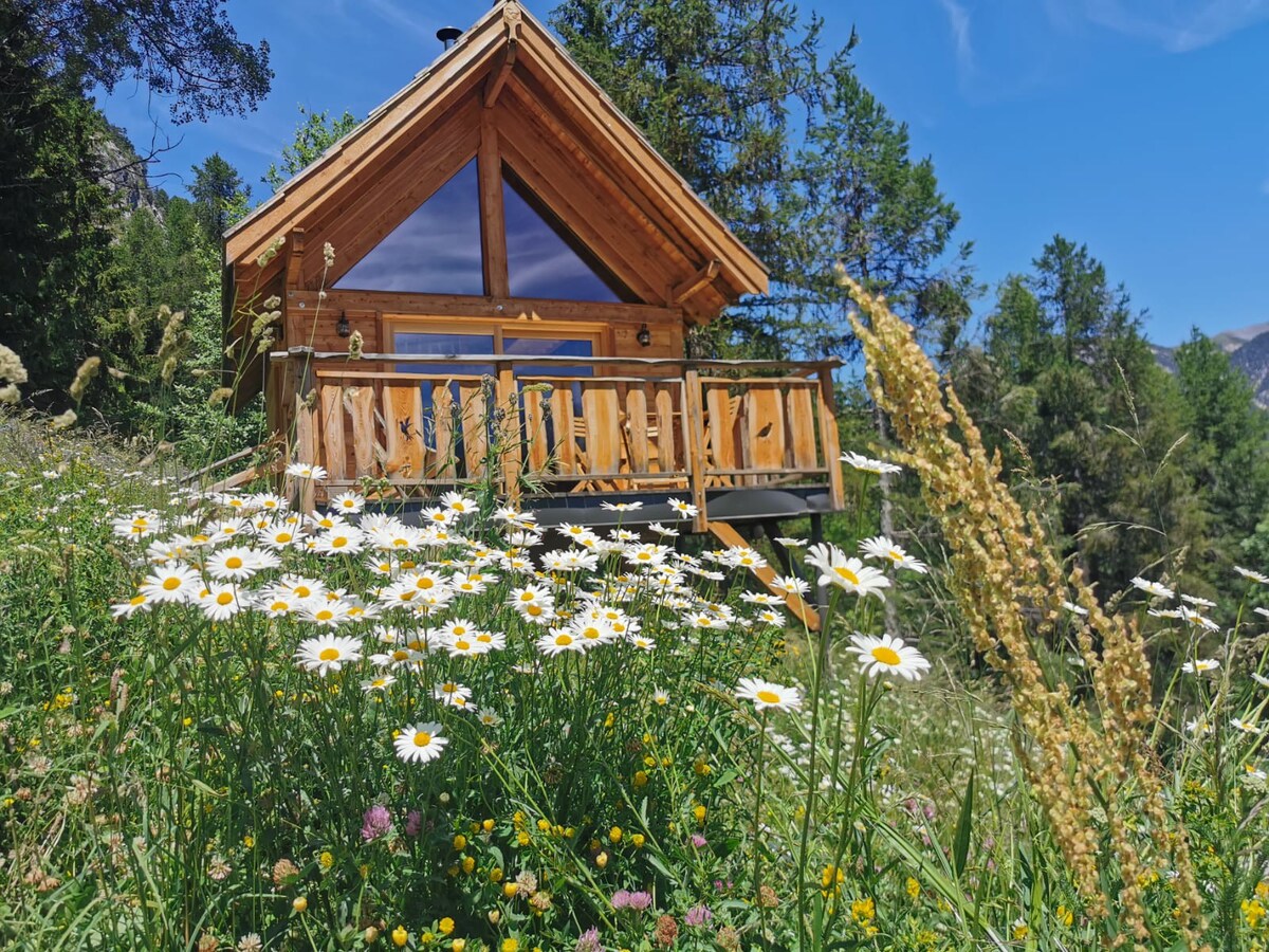 Cabane de l 'Esperluette.「Les Eaux Tortes」