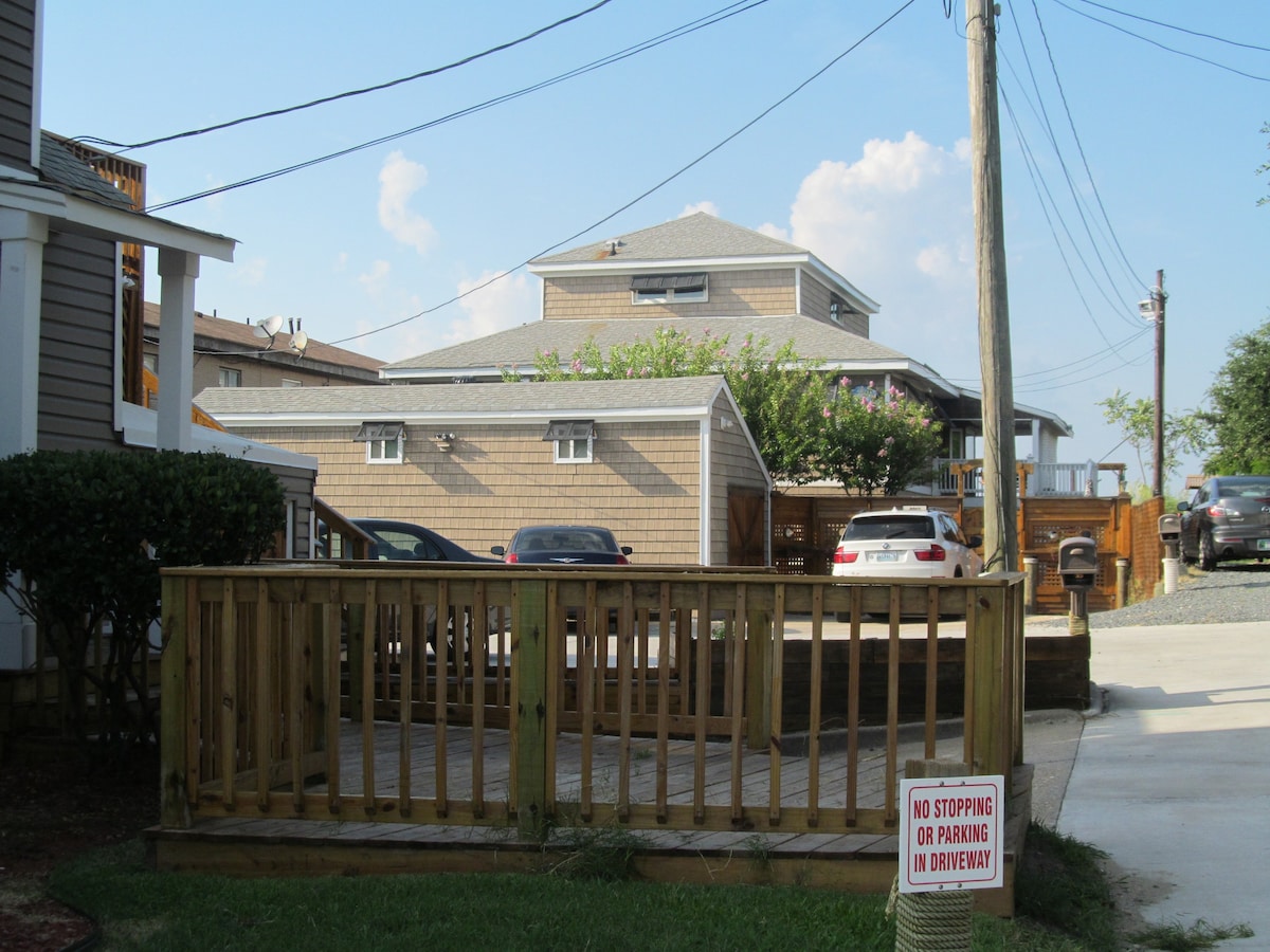 海湾景观小屋阁楼，带阳台900.B