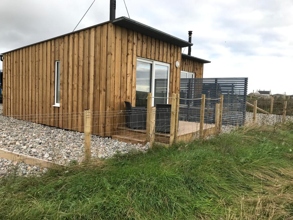 Tiree: Ceann a' Mhara, unique self catering cabin