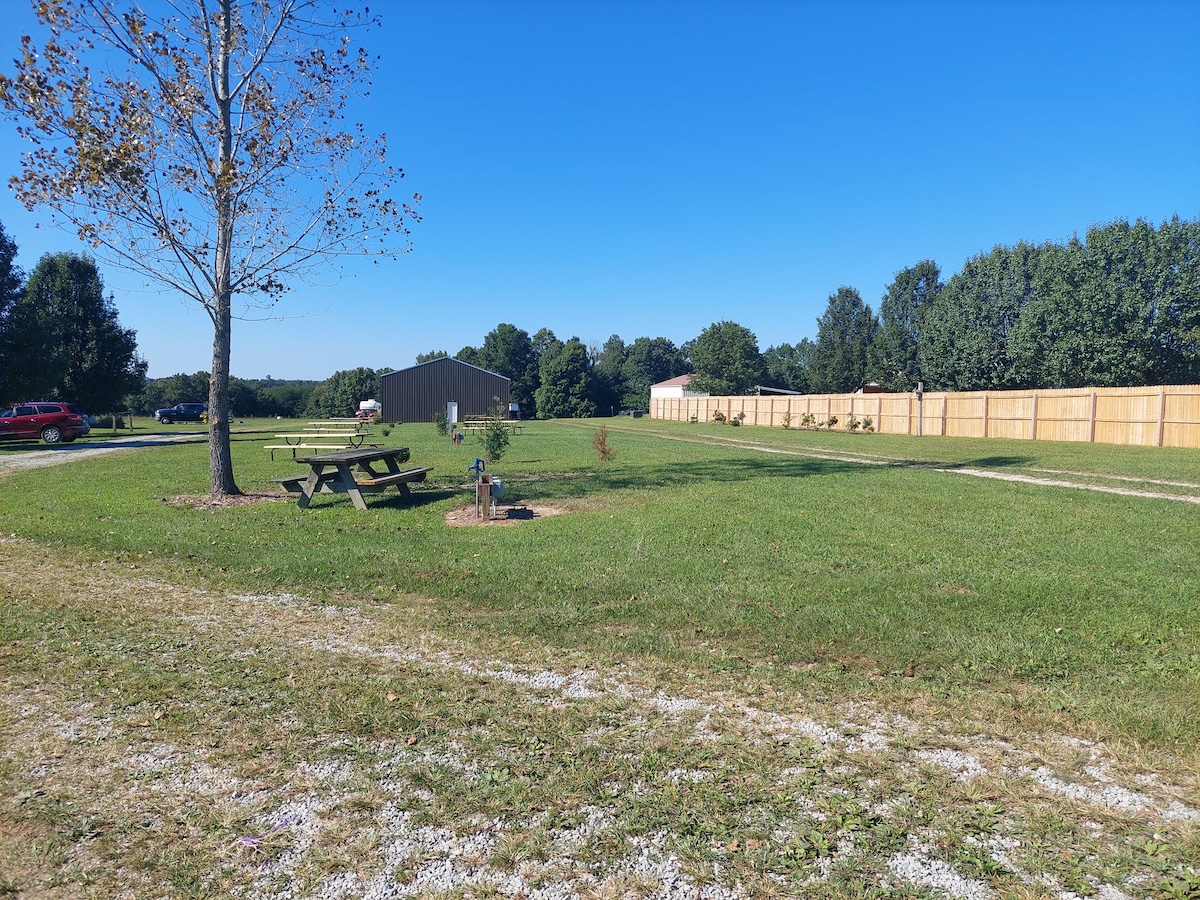 Noble Pine Campground Site 3 near Mammoth Cave