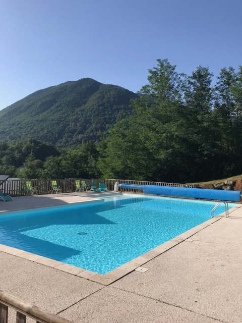 T3 Terrasse plein sud vue montagne Piscine, Clim