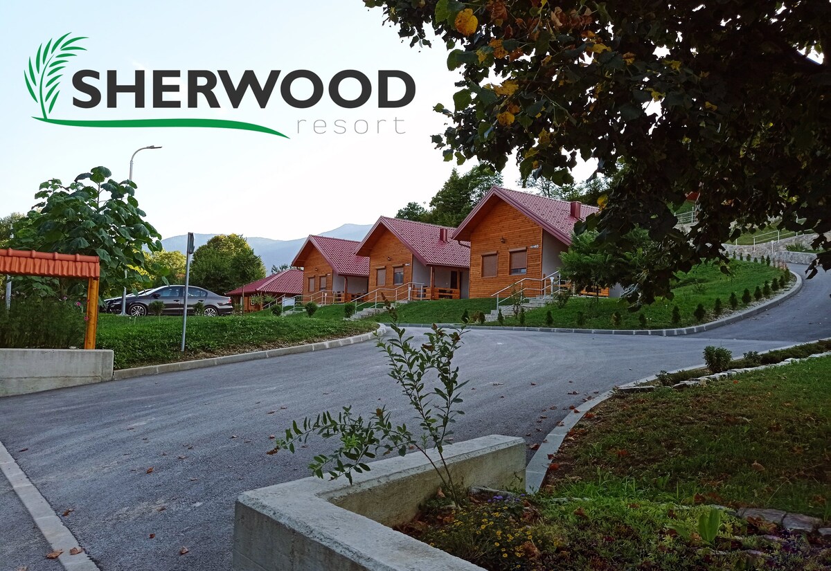 Sherwood度假村-宁静的自然小屋