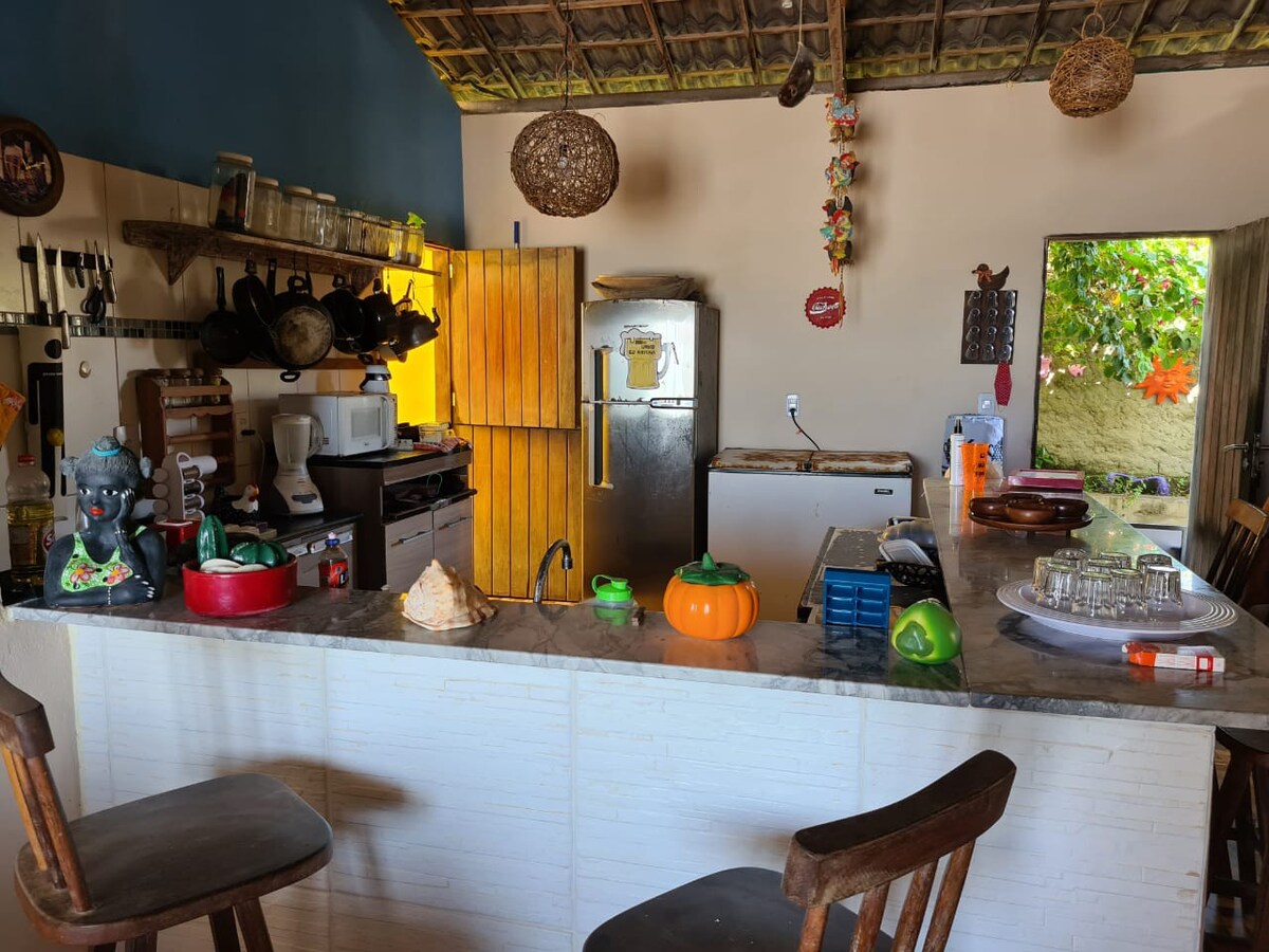 CASA NA AREIA DA PRAIA,VERDADEIRO PARAÍSO