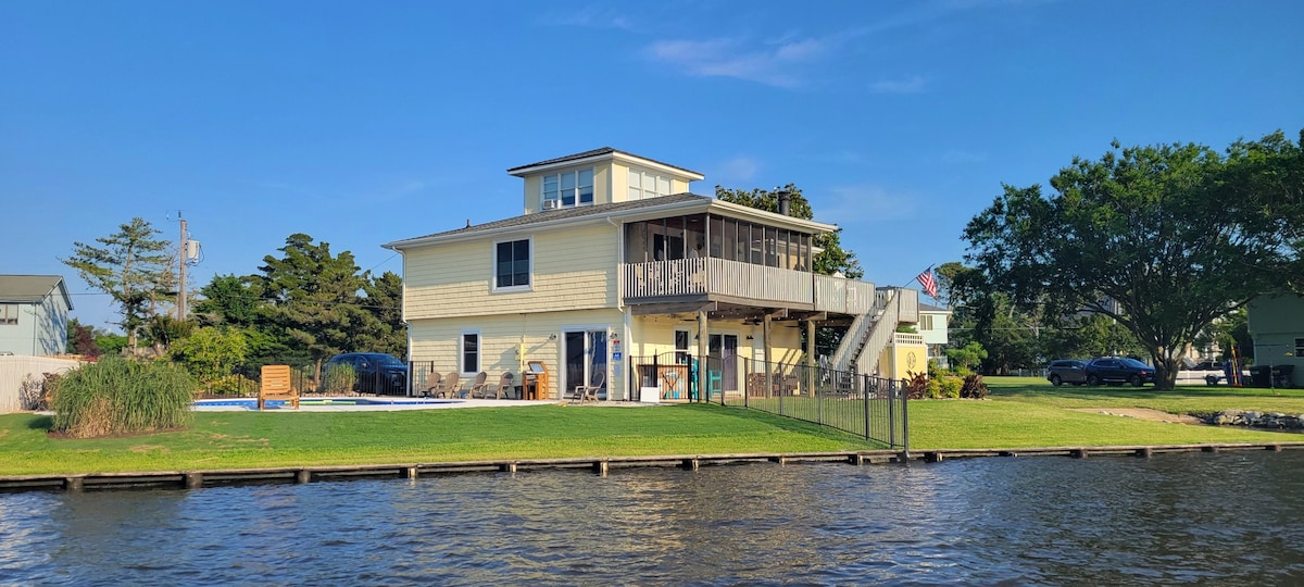 Sandbridge- Great Escape Saltwater Pool &Boat Ramp