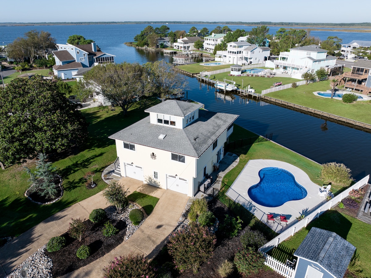 Sandbridge- Great Escape Saltwater Pool &Boat Ramp