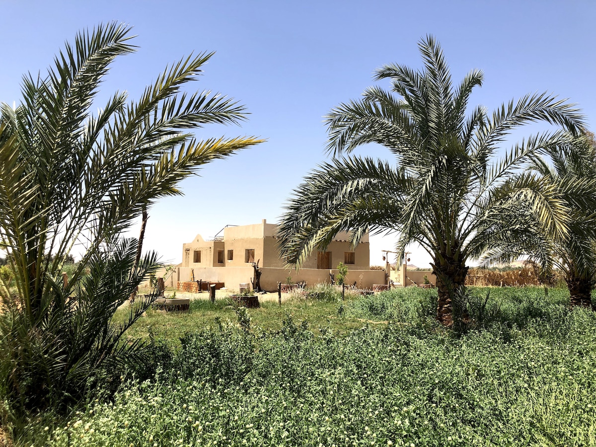 Traditional Clay House on Oasis with pool