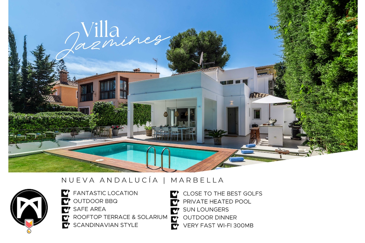 度假马贝拉别墅（ Vacation Marbella Villa I Heated ）泳池、烧烤、高尔夫球场