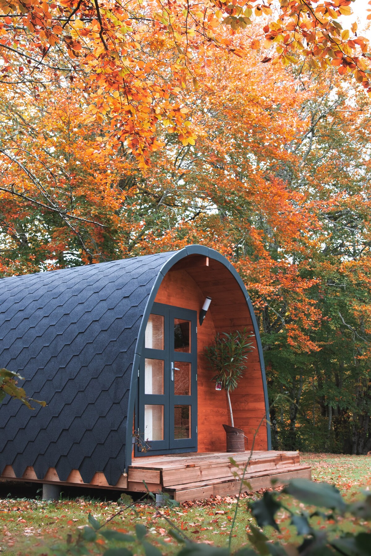 Cocooning dans notre Kako 'Hutte