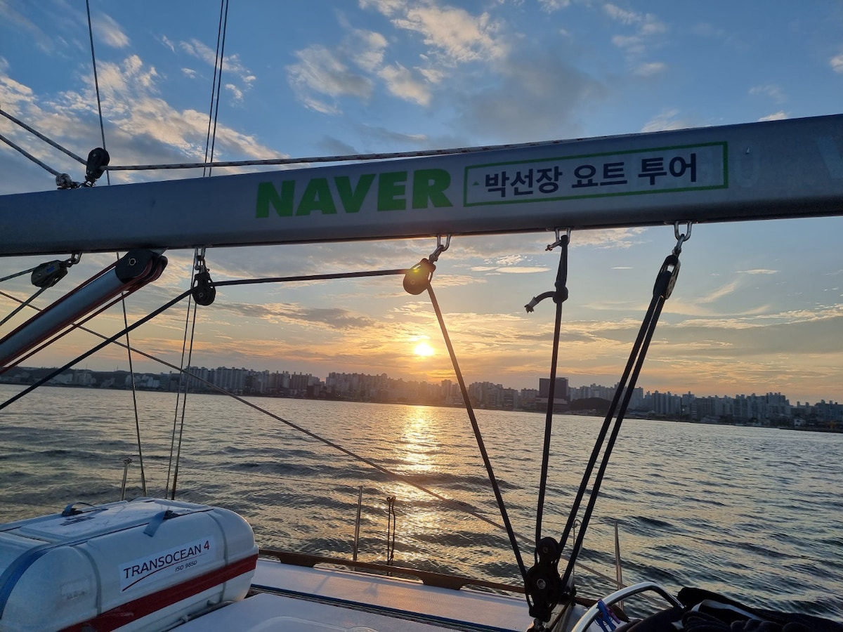 「Park Sunjang Yacht Stay」# Yacht #游艇# Naver Park Sangjang游艇之旅