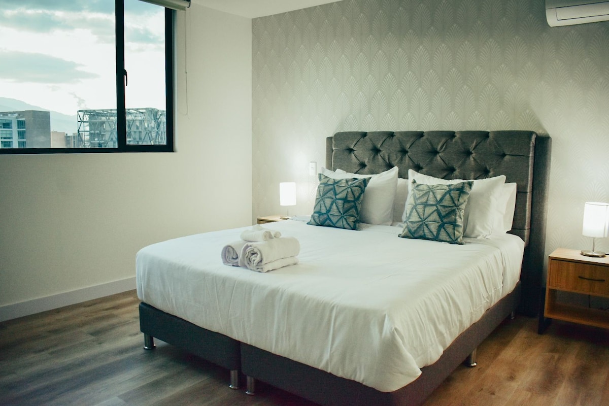 美丽的公寓， 2间卧室， 2间卧室， Poblado-Medellin