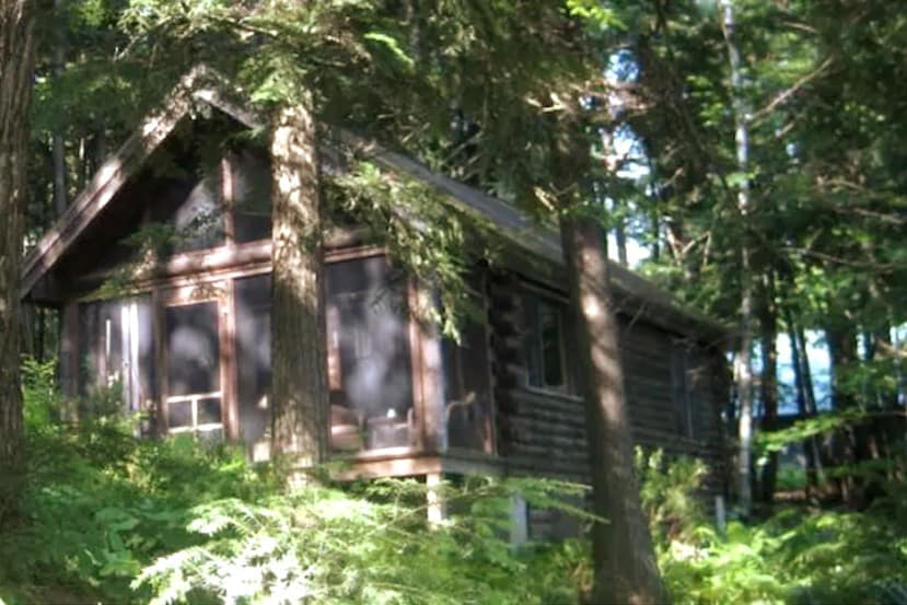 Fairlee湖畔Glenwild II的木屋小木屋