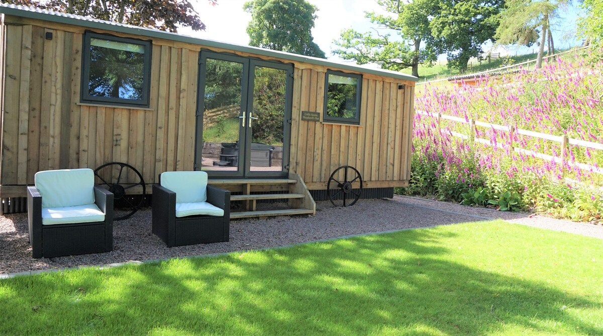 Little Acorn - Shepherds Hut/Lodge - 5 * Cyfie Farm