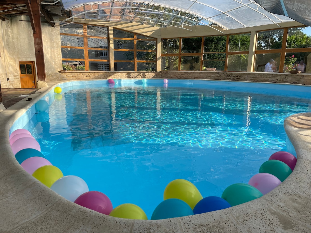 Villa Normande avec grande piscine