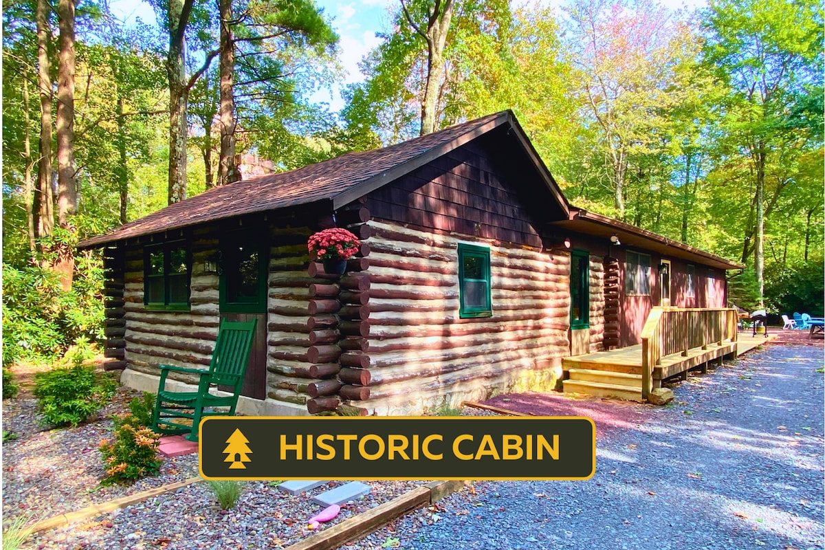 Sycamore Camp -历史悠久的小木屋，重新想象