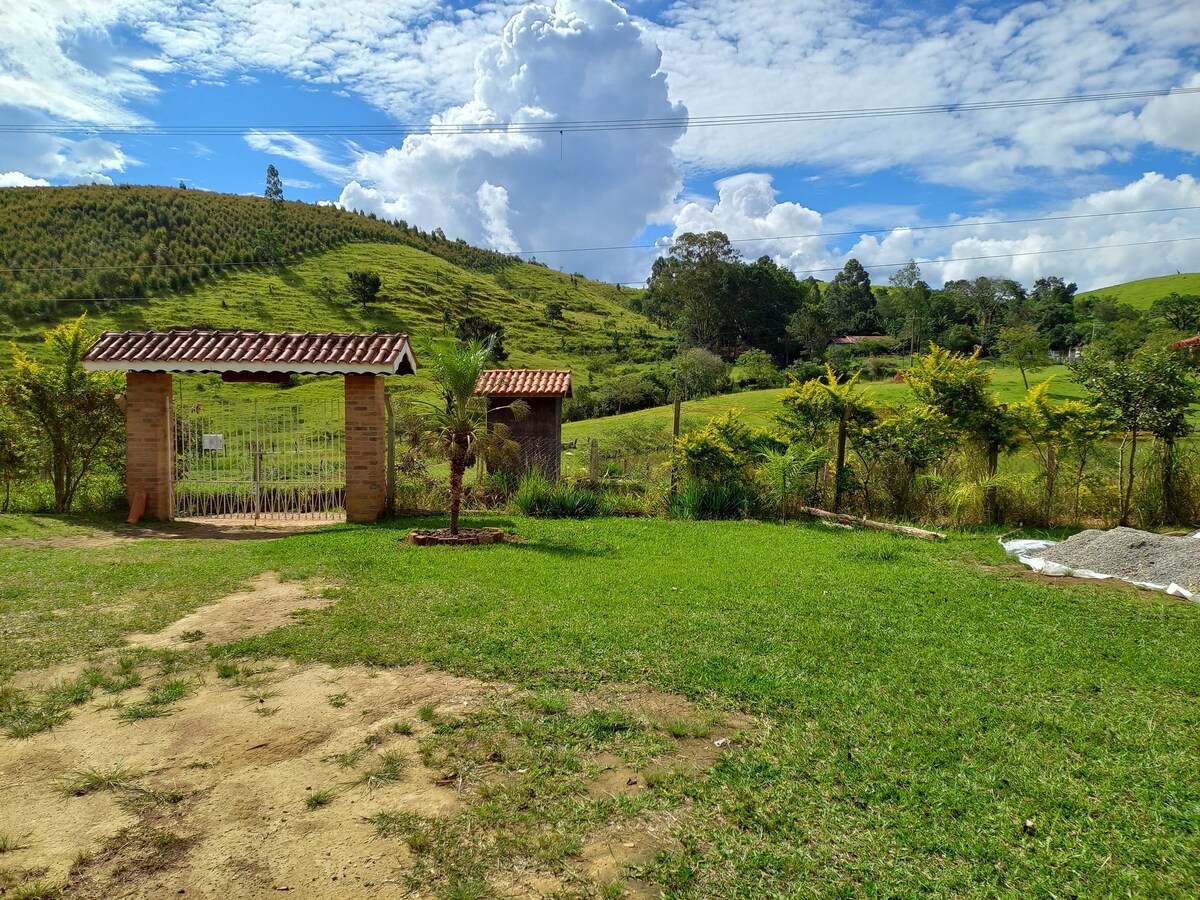 Suíte de hóspedes com pesca esportiva incluída