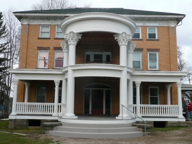 Historic W.A. Bowers Mansion. "The Traveler"