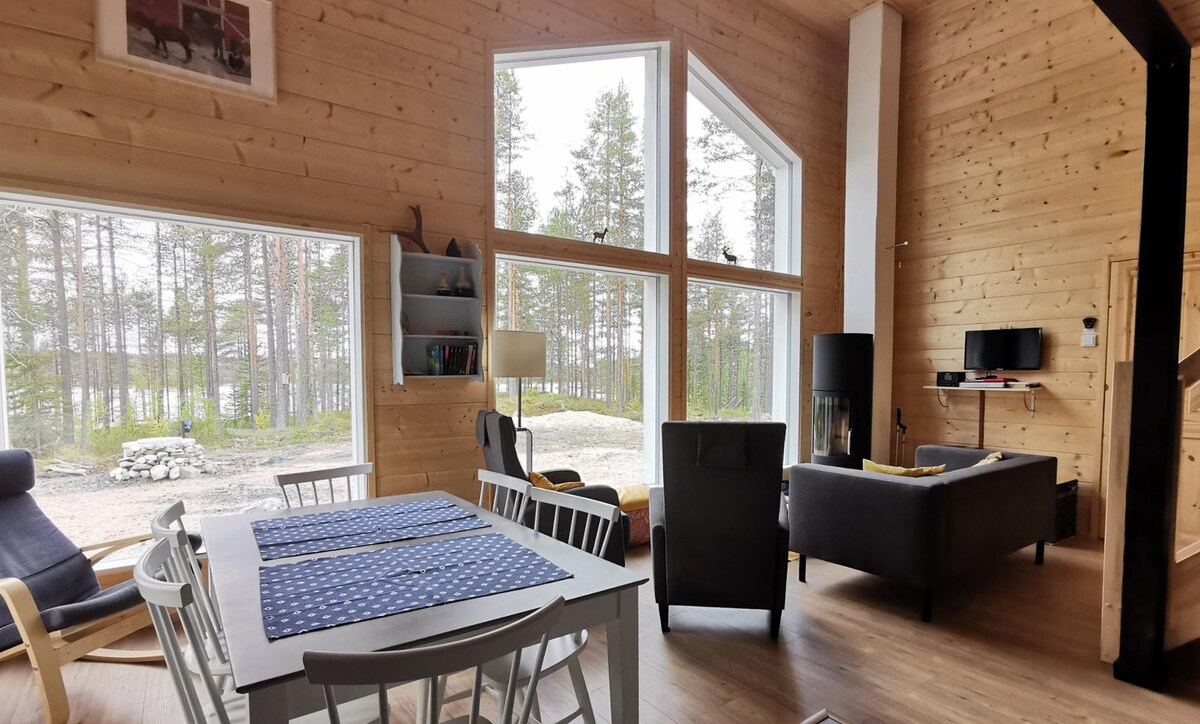 Cottage in the wilderness area of Ruka -Oulanka NP