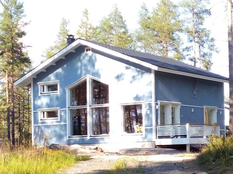 Cottage in the wilderness area of Ruka -Oulanka NP