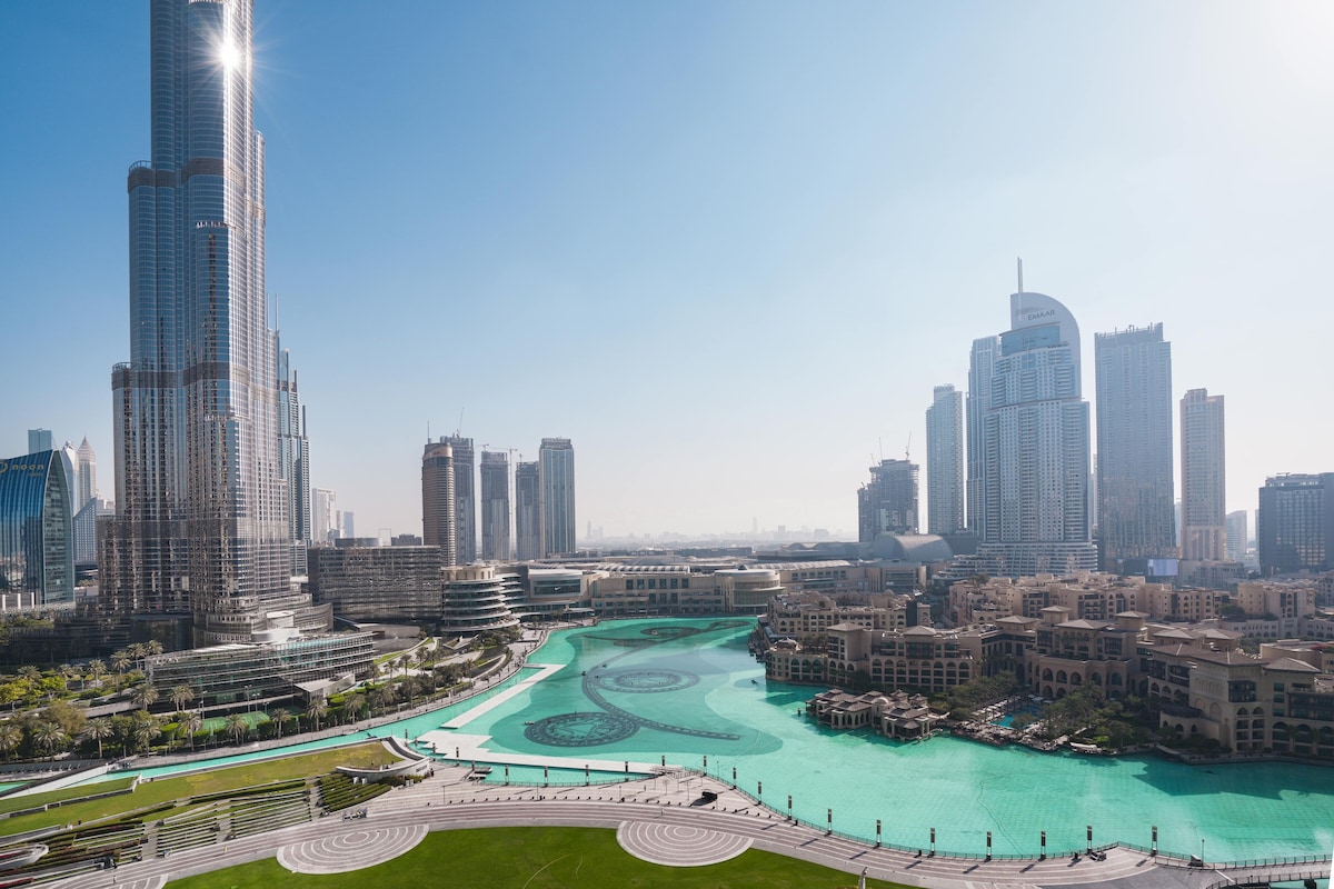皇家套装|哈利法塔（ Burj Khalifa ）和喷泉景观