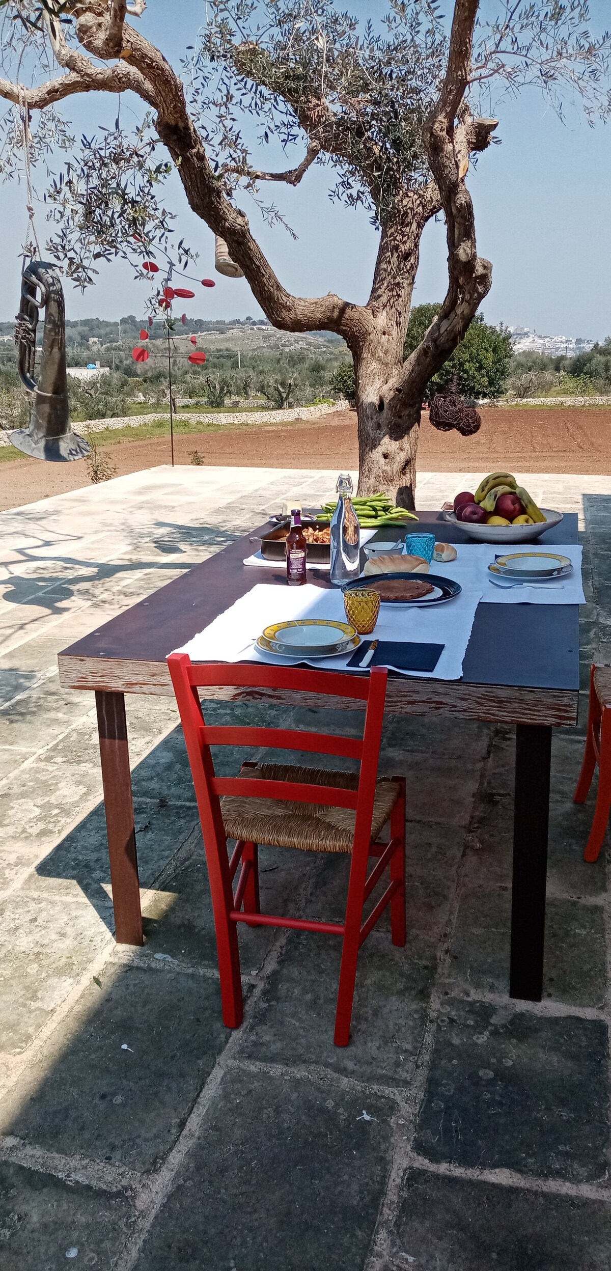 Casa rurale sulla falesia  Salentina con vista mare dalla torre costiera vicina