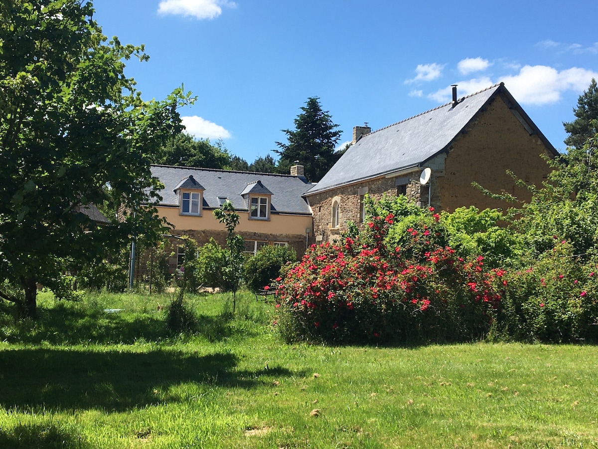 Gite Baumelin美丽的乡村2卧室小屋