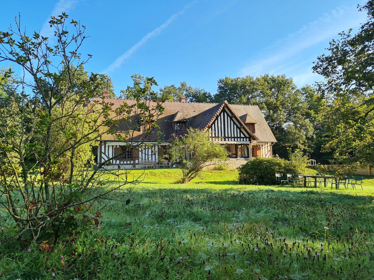 La Renardière - Belle maison normande avec piscine