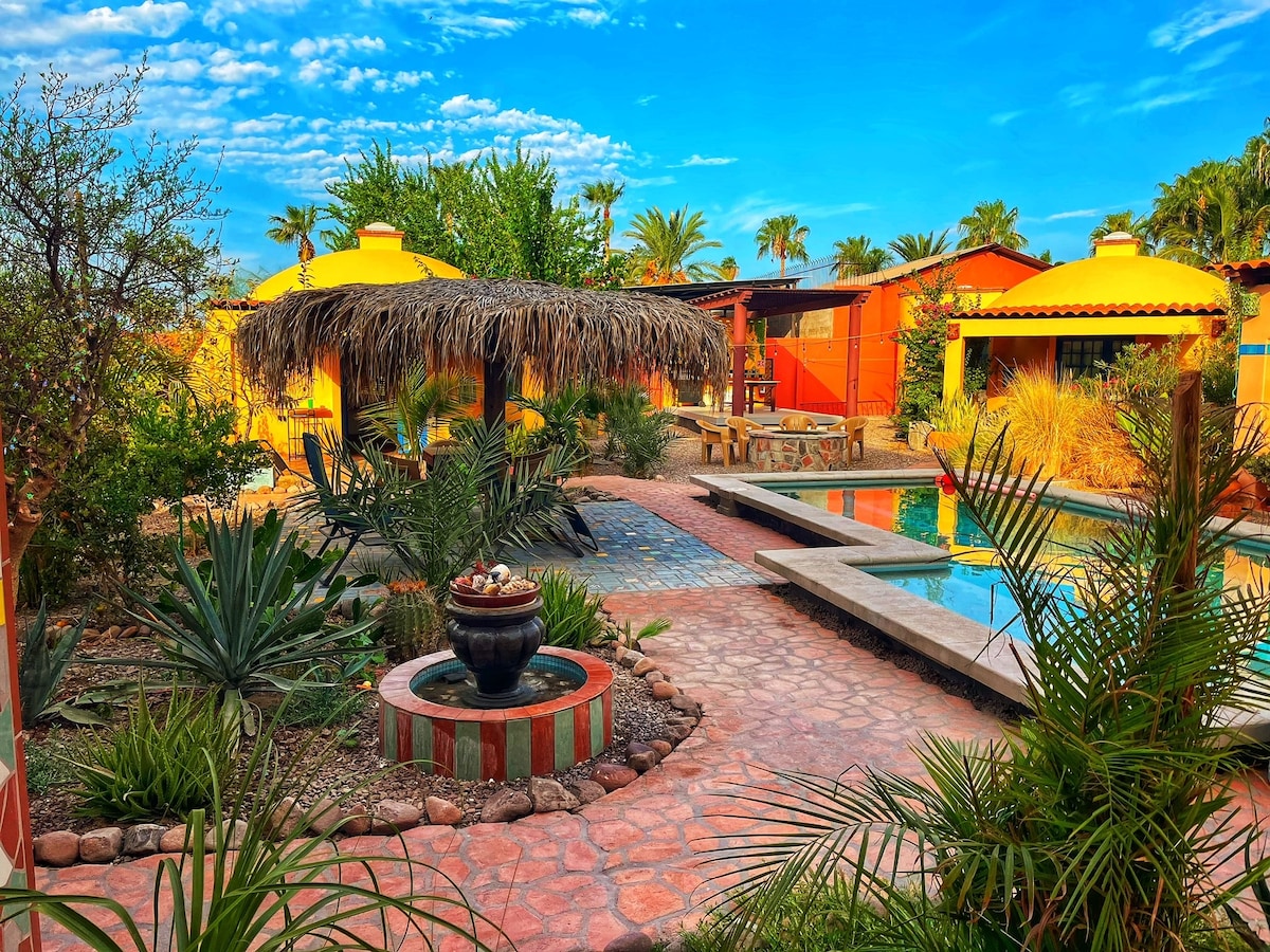 Cuarto Atardecer with lap pool and outdoor terrace