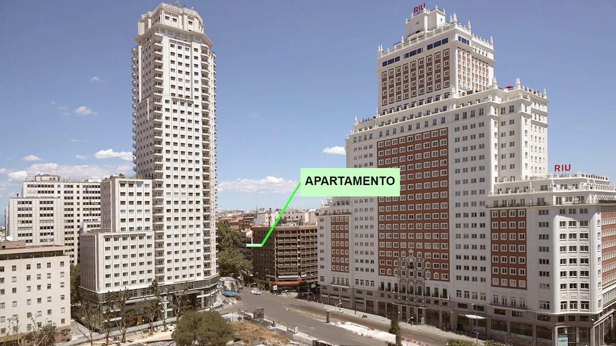 Apartamento para temporadas en Plaza de España