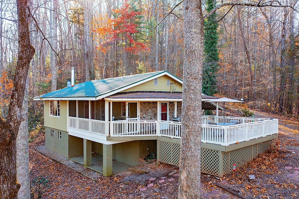 Cozy 2 BR Cabin Tucked Away In Blue Ridge Mtns.