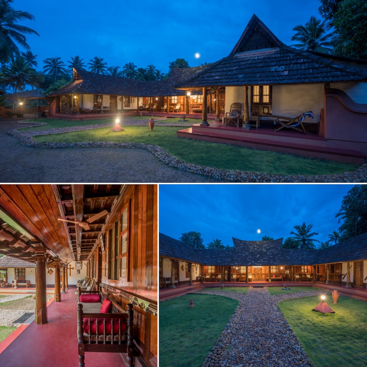 Heritage Room in the middle of backwaters