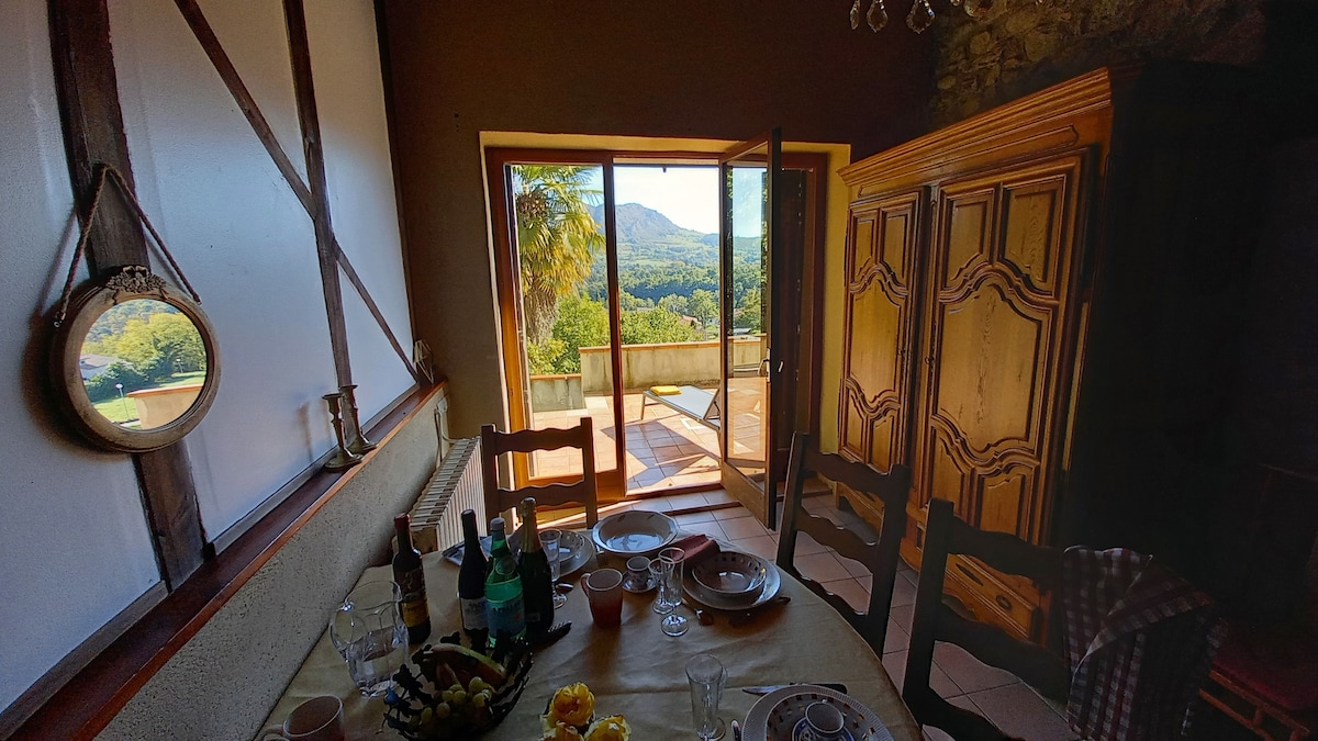 Loft rural - terrasse parking et vue