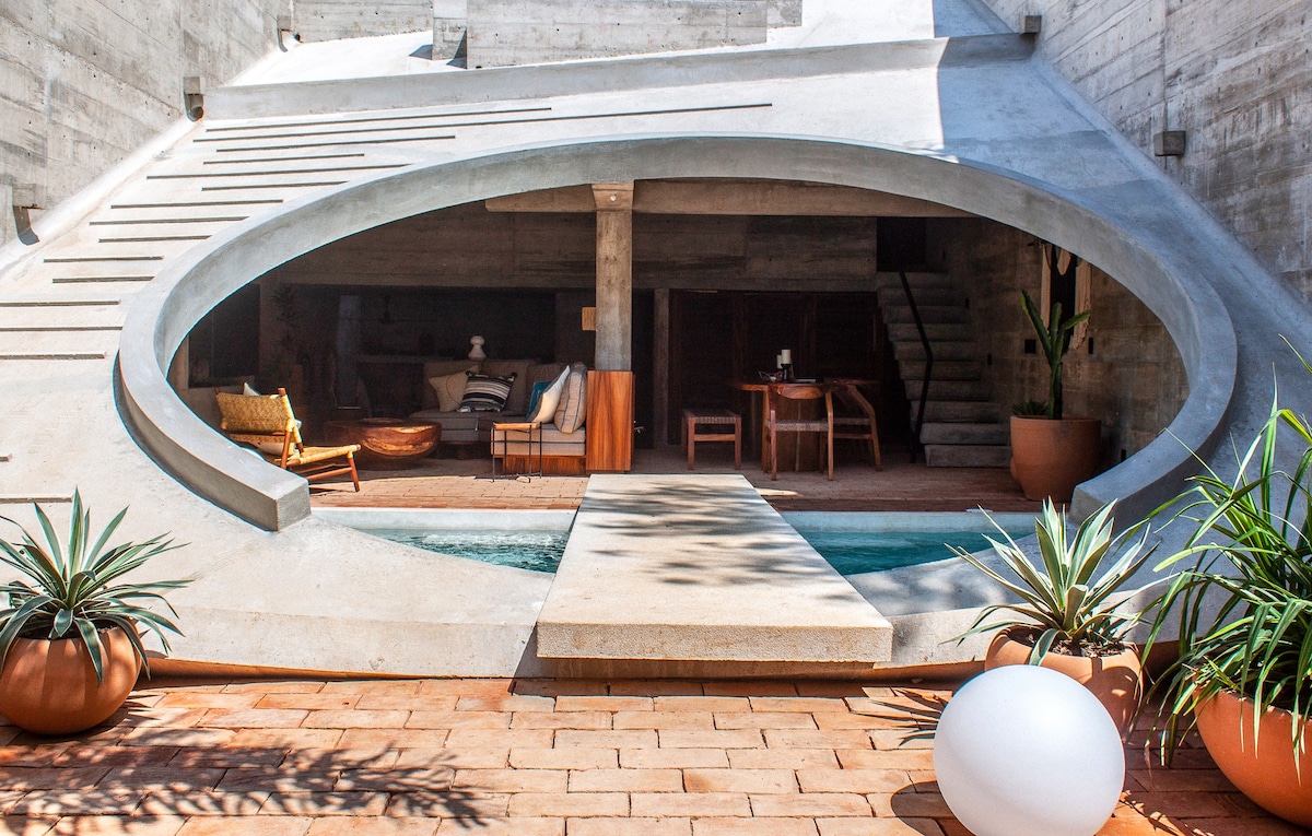 Casa WO- Oasis at Mexico's Chillest Surf Town-