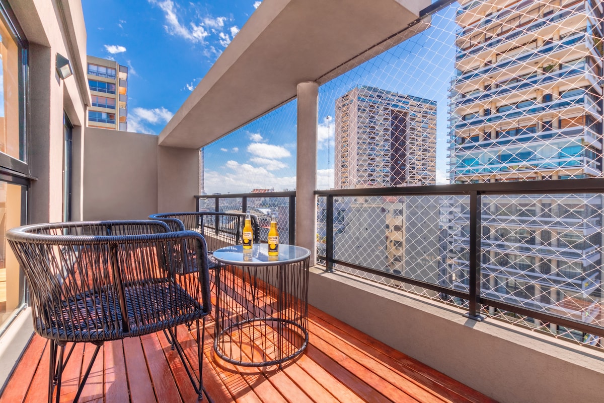 Modern 1 BR | Private Terrace | Palermo City View