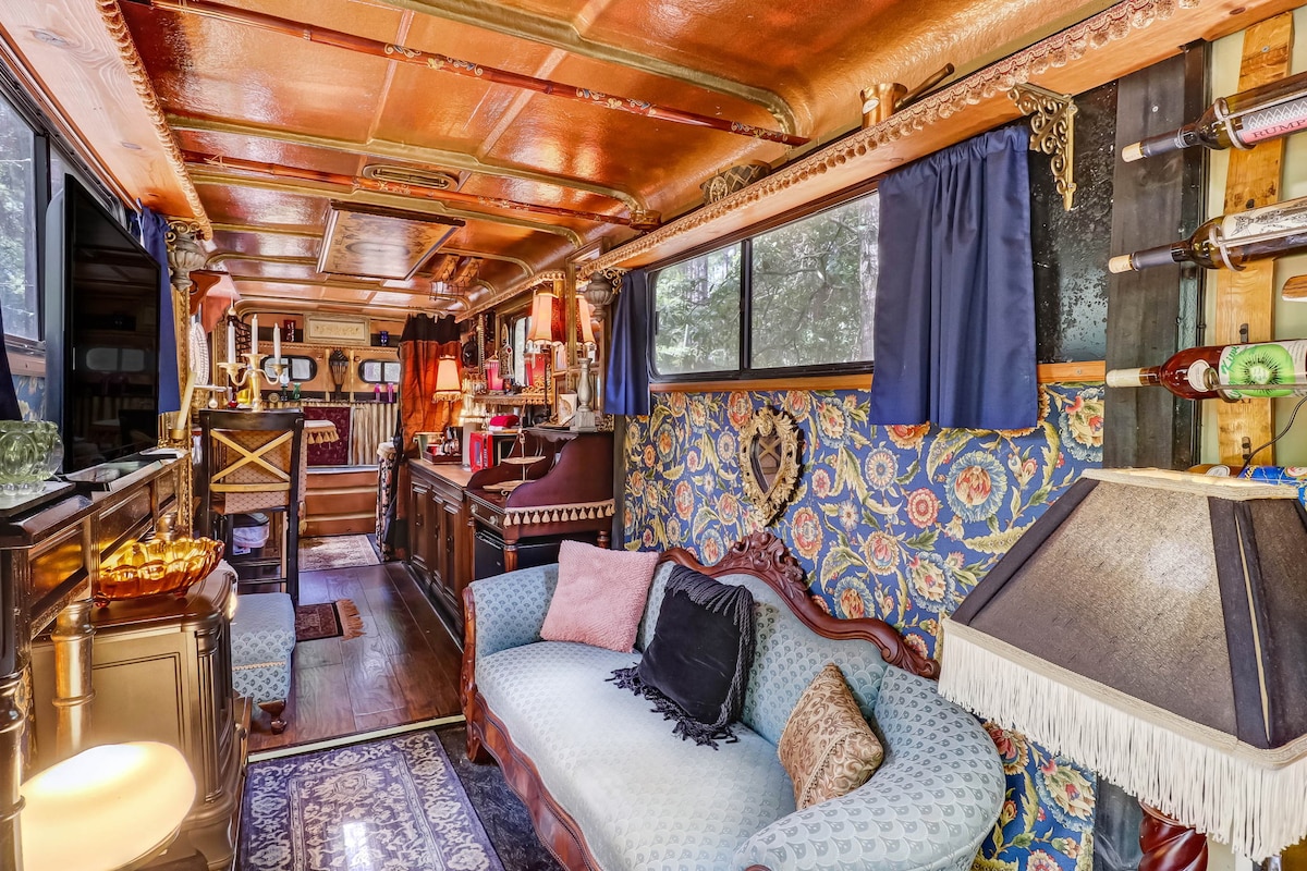 Vintage Railway Car @ Amelia Shotgun Sports