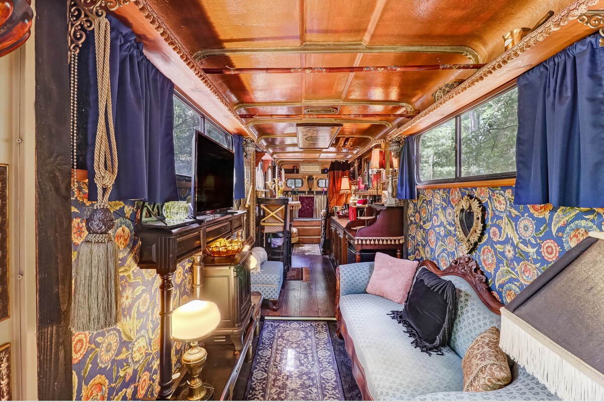 Vintage Railway Car @ Amelia Shotgun Sports