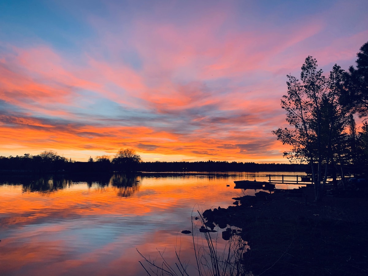 Newly Renovated Lakefront Property on Rainbow Lake