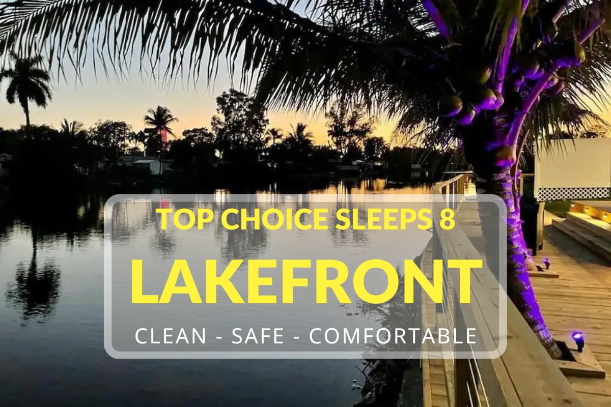 5 ★Lakefront Oasis In Hollywood★ Hard Rock casino