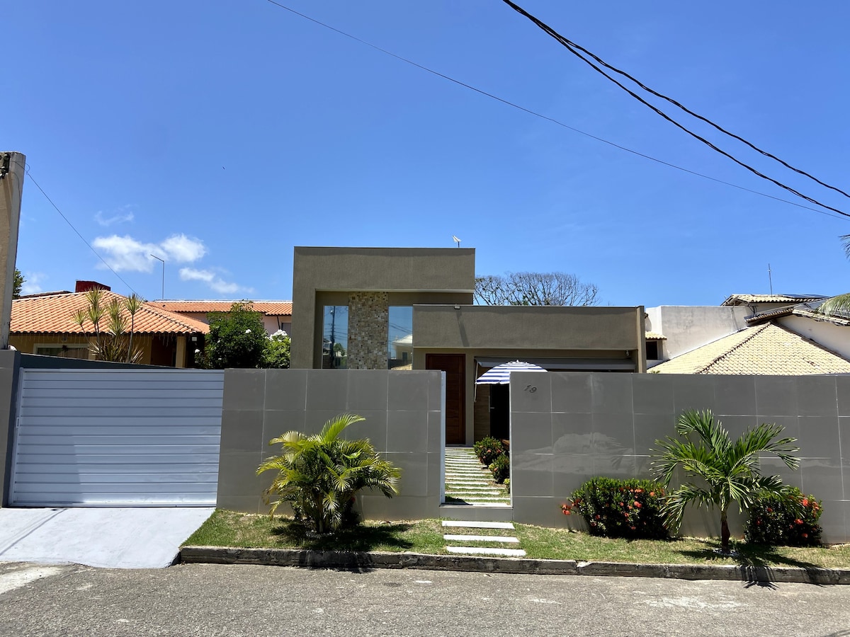 Casa Jacuípe/Guarajuba 3/4 Cond. Fechado/Praia