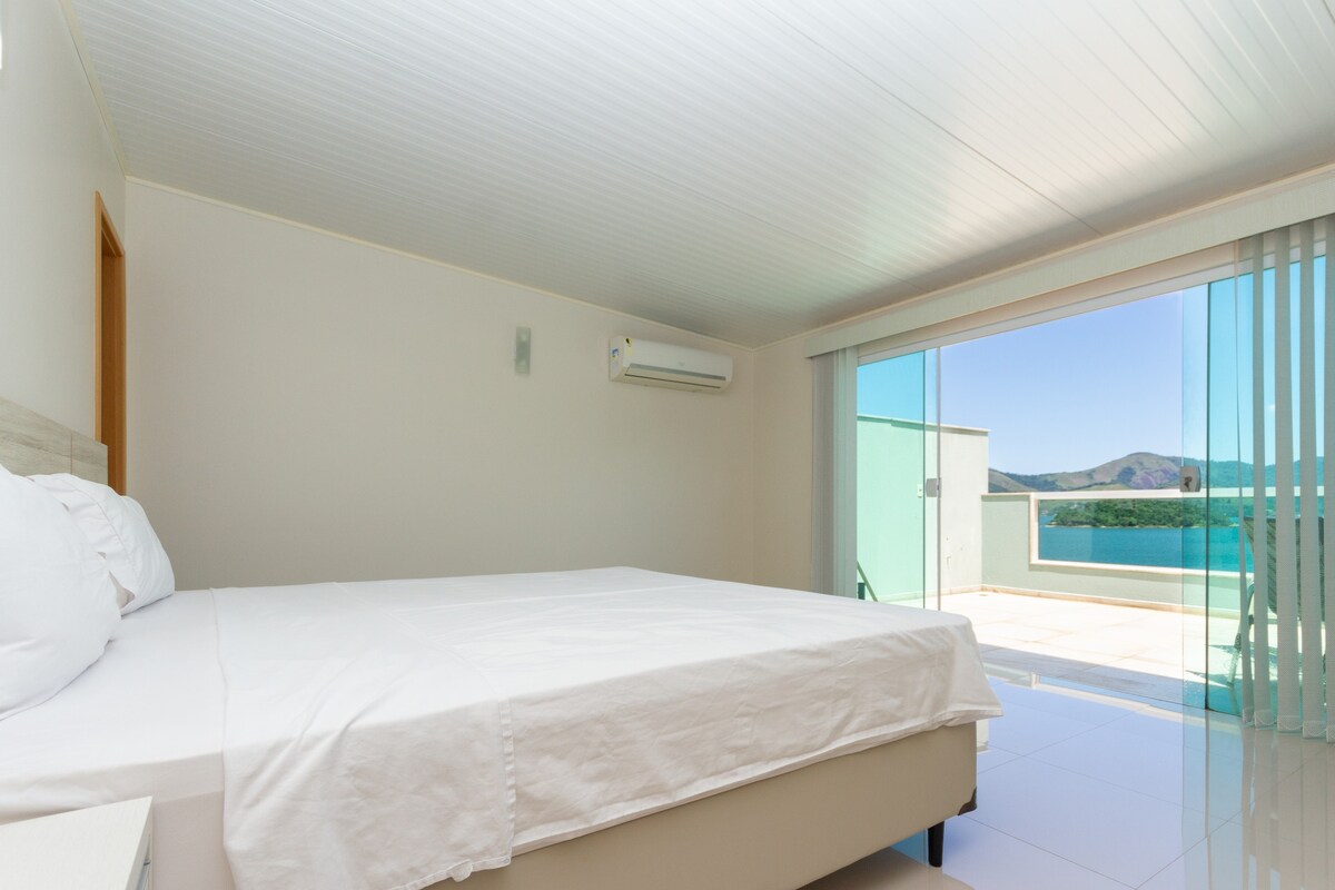 Beira Mar的舒适体验！ 顶层公寓，景观迷人