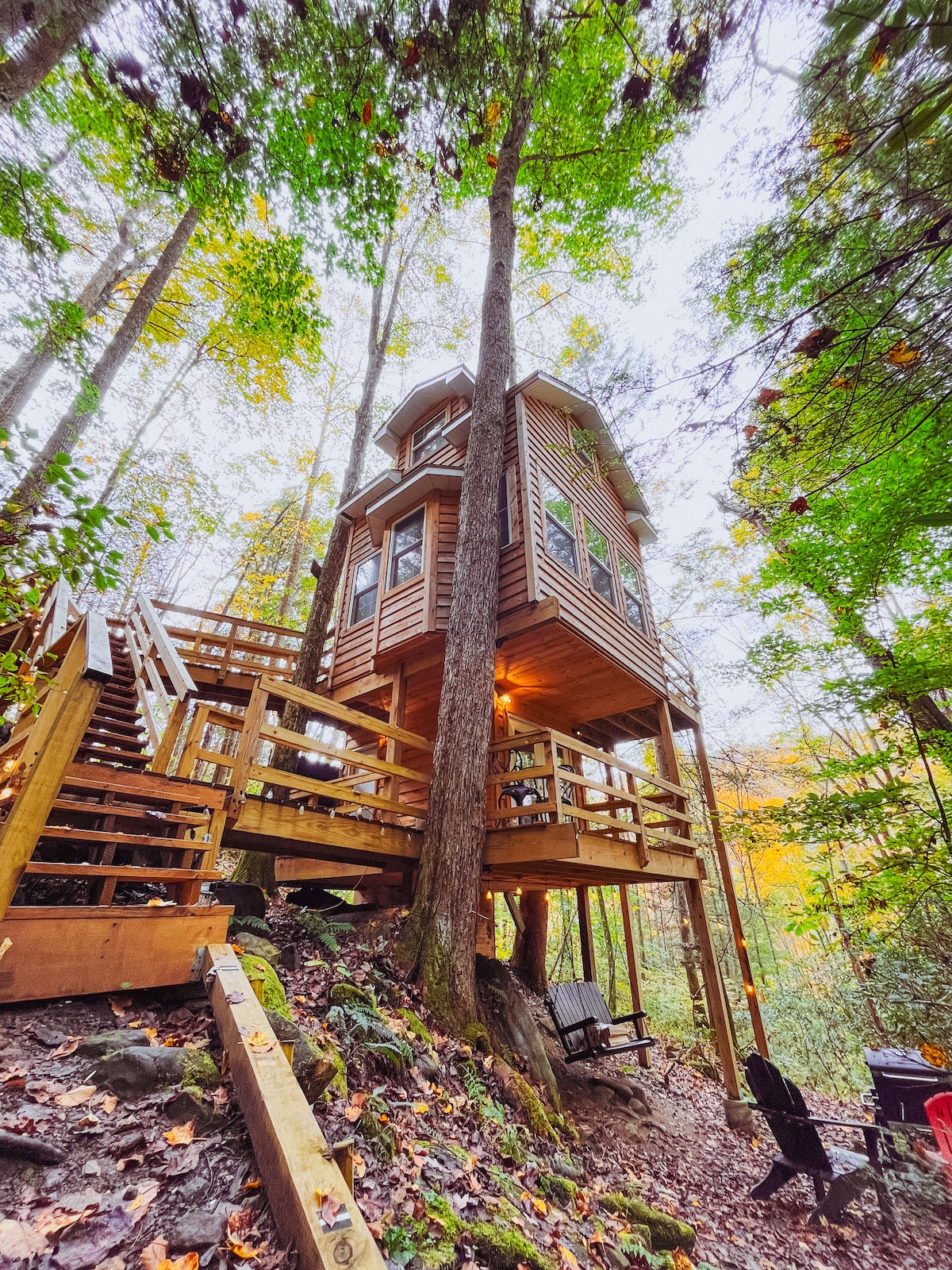 Serene Ravine Private RRG Treehouse