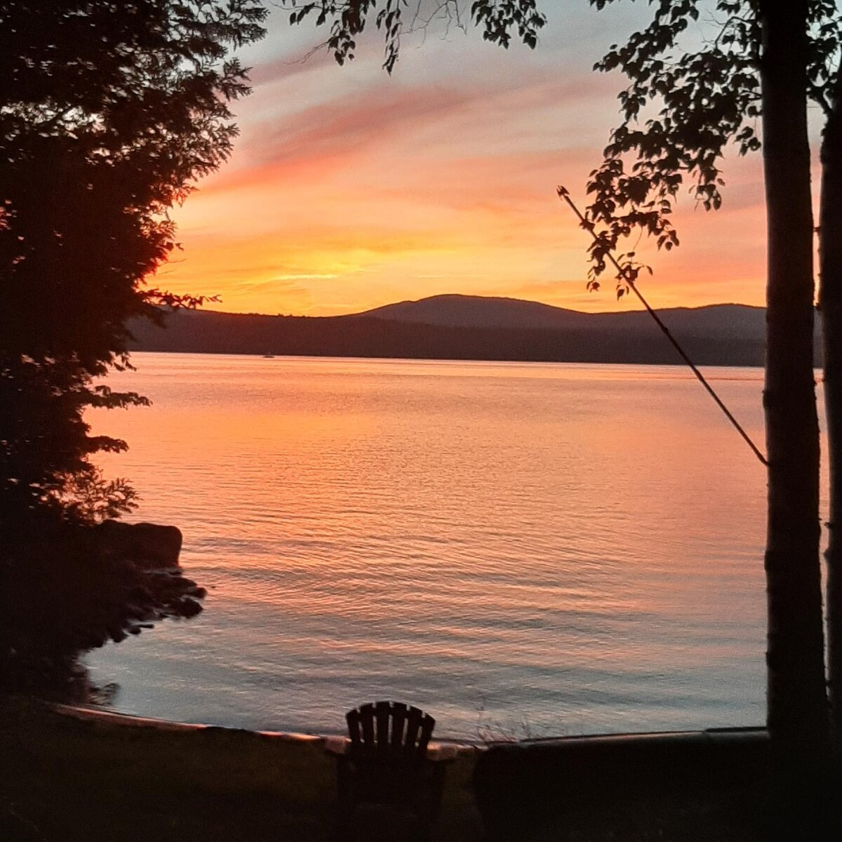 Adirondack Sunset - Upper Chateaugay Lake