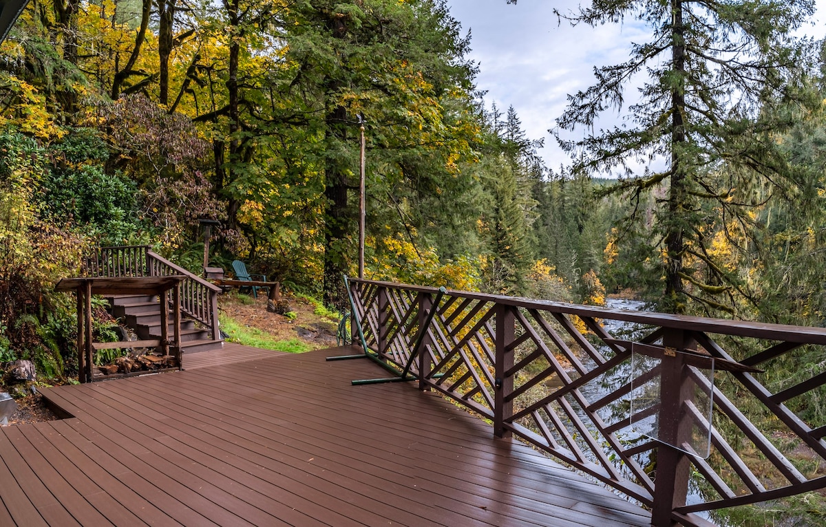 Welch Cabin on the Kalama 
 ~A License To Chill~