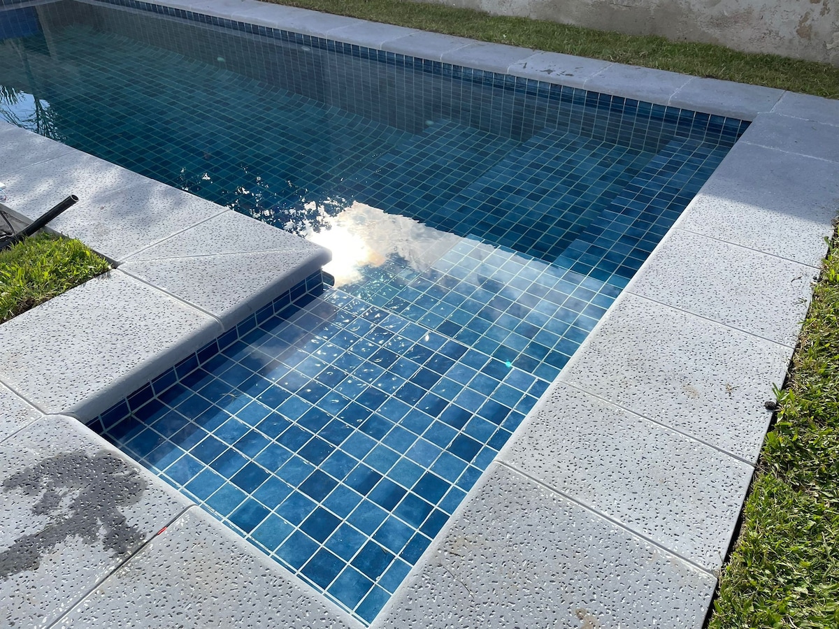Casa de Playa Piscina加热、按摩浴缸、泳池