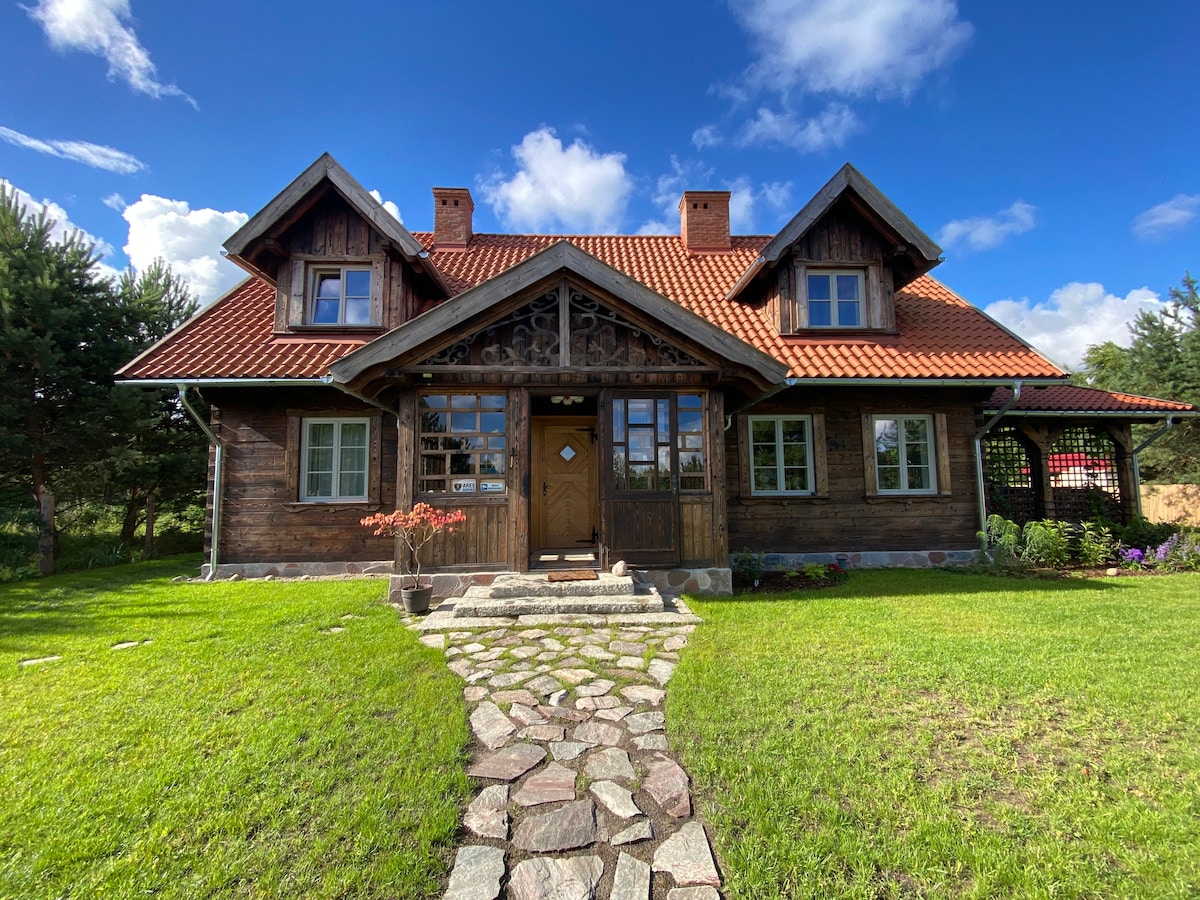 Traumhaus am Meer „Dzika Róża Lubiatowo“