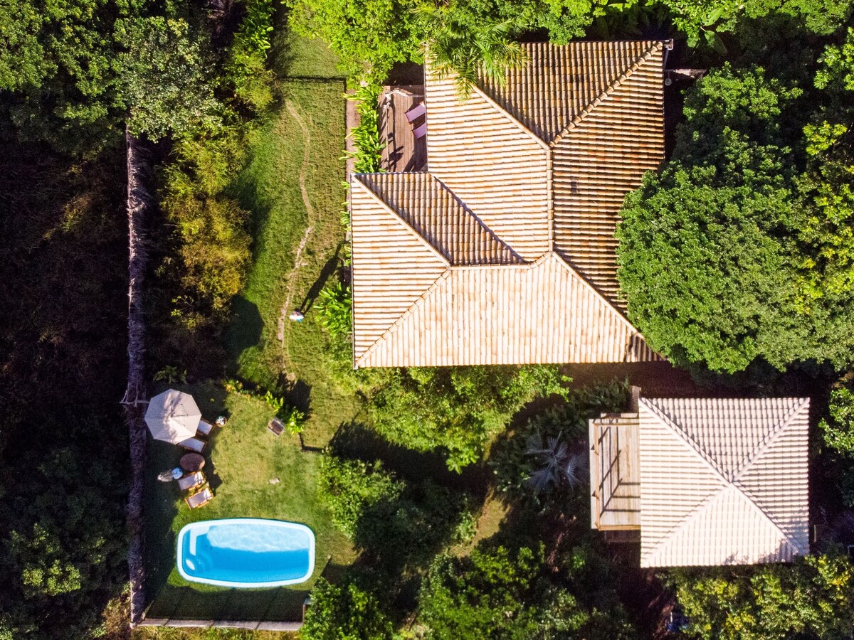 Exclusiva casa de praia com piscina nos Arandis