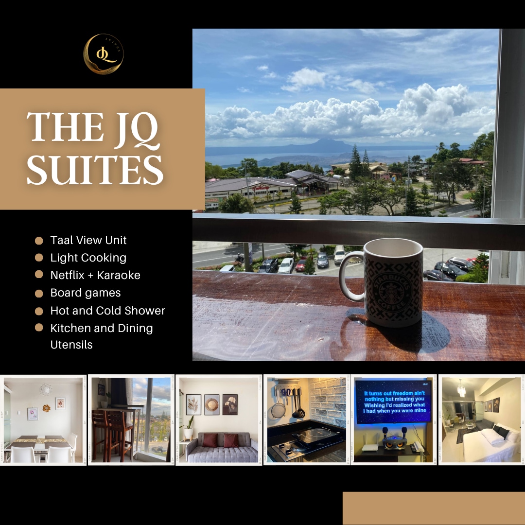 The JQ Suites @ SMDC Wind w/Taal View