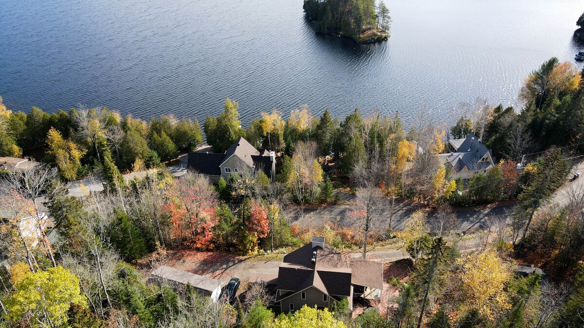 豪华湖畔乡村小屋