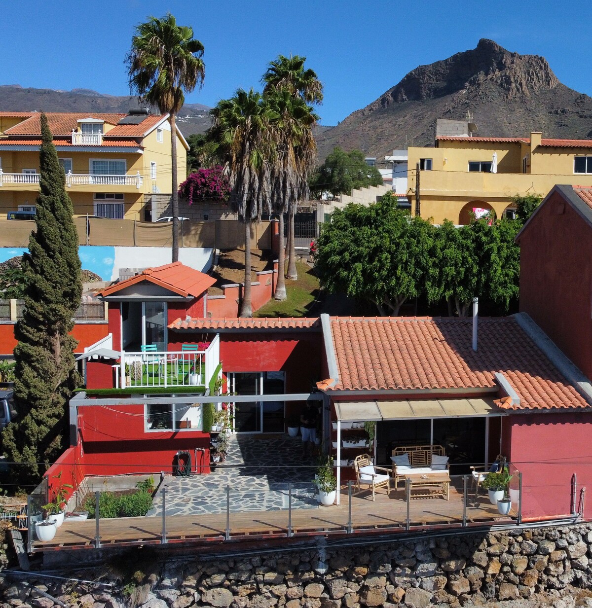 Casita Roja *温馨明亮*海景和山景