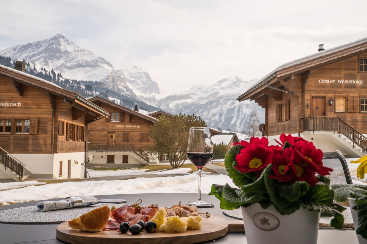 Spitzhorn -您的高峰度假胜地-带私人露台