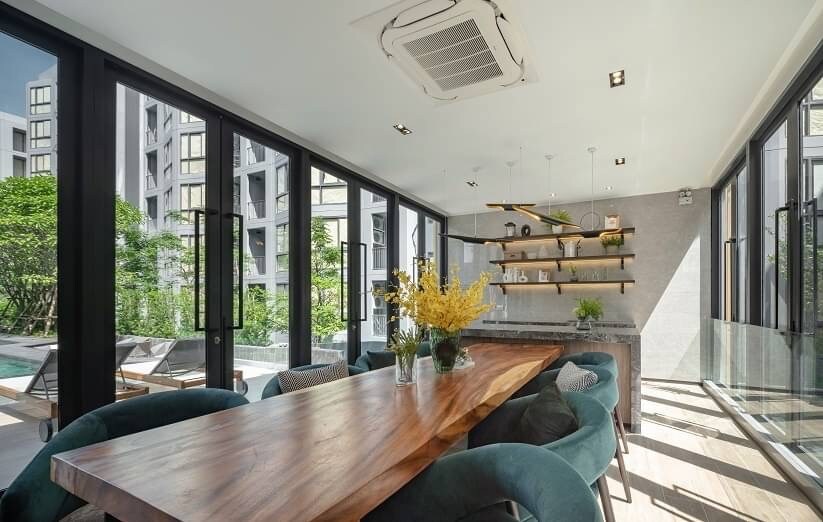 曼谷市中心全新公寓,一房一厅一卫, 完美設施 ,拎包入住,BTS E8 欢迎长租客 FreeWiFi